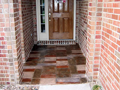 beautiful entryway flooring